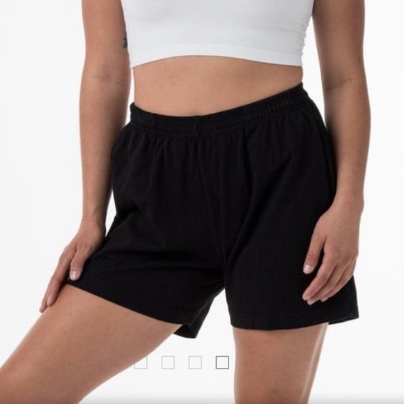 Los Angeles Apparel Pants - Heavy Jersey Garment Dye Gym Shorts